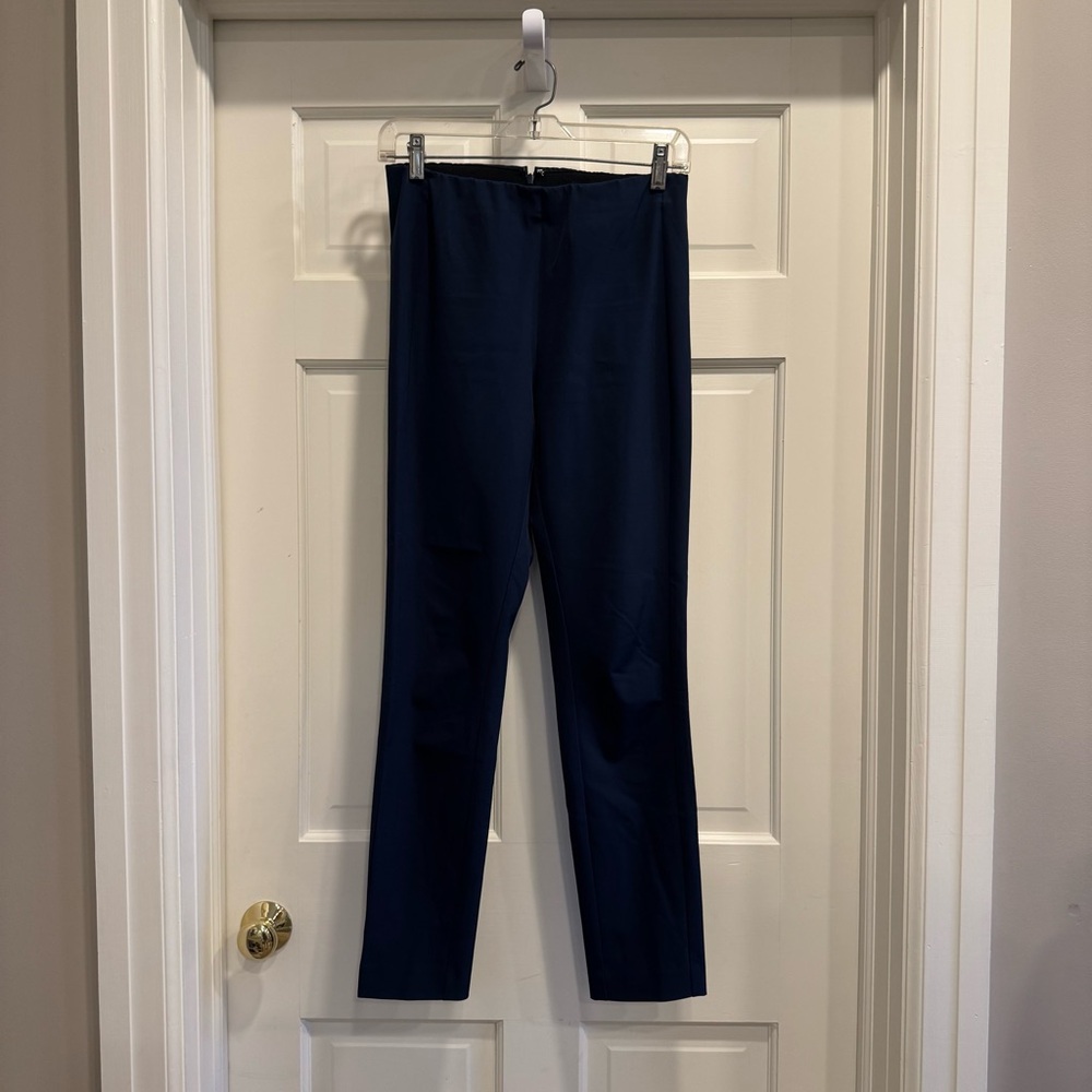 Theory Navy Blue Slim Fit Pants Size 2